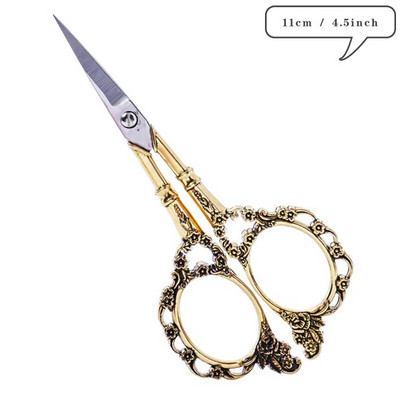 Vintage ψαλίδι αντίκες ρετρό ψαλίδι κέντημα ύφασμα κεντήματα σταυροβελονιά Ράψιμο από ανοξείδωτο ατσάλι Ψαλίδι ράφτης