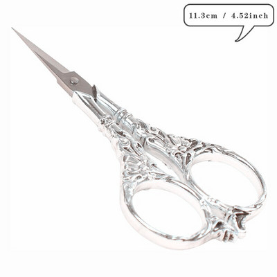 Vintage ψαλίδι αντίκες ρετρό ψαλίδι κέντημα ύφασμα κεντήματα σταυροβελονιά Ράψιμο από ανοξείδωτο ατσάλι Ψαλίδι ράφτης