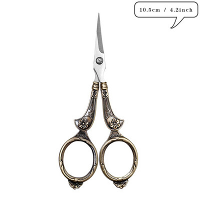 Vintage ψαλίδι αντίκες ρετρό ψαλίδι κέντημα ύφασμα κεντήματα σταυροβελονιά Ράψιμο από ανοξείδωτο ατσάλι Ψαλίδι ράφτης