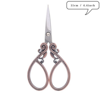 Vintage ψαλίδι αντίκες ρετρό ψαλίδι κέντημα ύφασμα κεντήματα σταυροβελονιά Ράψιμο από ανοξείδωτο ατσάλι Ψαλίδι ράφτης