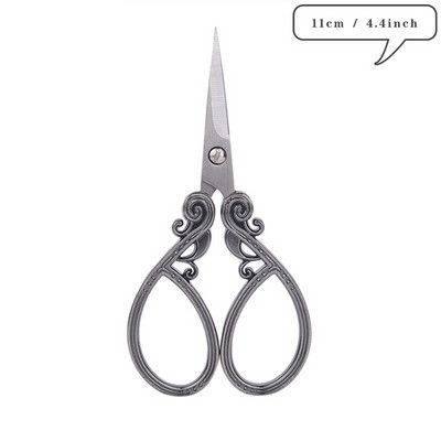 Vintage ψαλίδι αντίκες ρετρό ψαλίδι κέντημα ύφασμα κεντήματα σταυροβελονιά Ράψιμο από ανοξείδωτο ατσάλι Ψαλίδι ράφτης