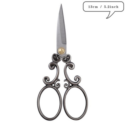 Vintage ψαλίδι αντίκες ρετρό ψαλίδι κέντημα ύφασμα κεντήματα σταυροβελονιά Ράψιμο από ανοξείδωτο ατσάλι Ψαλίδι ράφτης