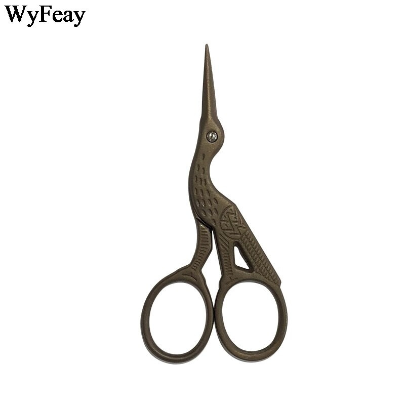 3,5" 4,5" kraana ristpistes retro klassikaline vanaaegne antiiktikandid roostevabast terasest rätsepa-kääride käsitöökangas