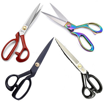 Professional Tailor Scissors Cutting Scissors Vintage ύφασμα από ανοξείδωτο ατσάλι Δερμάτινο κοπτικό ψαλίδι χειροτεχνίας για αξεσουάρ ραπτικής