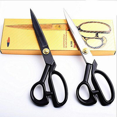 Професионални шивашки ножици Ножици за рязане Винтидж плат от неръждаема стомана Кожена ножица Занаятчийски ножици за шевни принадлежности