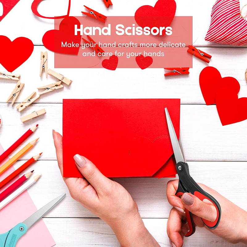 Ψαλίδι ραπτικής Ράπτης ψαλίδι Πολλαπλών χρήσεων Αιχμηρό από ανοξείδωτο ατσάλι Ψαλίδι για γραφείο στο σπίτι Σχολείο ραφής ύφασμα χειροτεχνίας