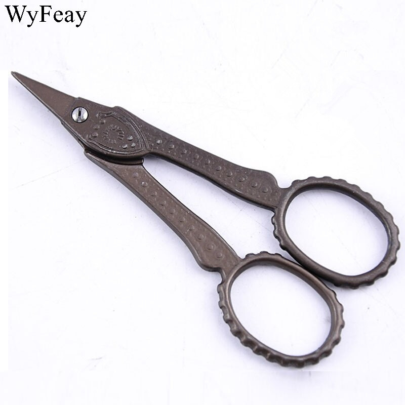 1 buc/lot Foarfece retro pentru produse alimentare inovatoare Titanize Artizanat Antic din oțel inoxidabil Instrument de casă Rezervare resturi Foarfece de cusut
