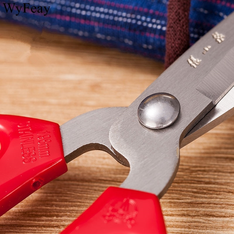 Foarfece de cusut din oțel inoxidabil super durabile Foarfece puternice pentru broderie din piele țesătură de uz casnic pentru tăierea hârtiei foarfece de croitorie