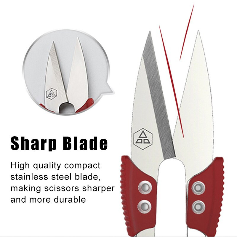 5/10/20 vnt U siūlų žirklės nerūdijančio plieno siūlų žirklės Pjovimo siuvimo žirklės kryžminio dygsnio žirklės siuvinėjimo žirklės Costura