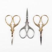 1ks európske šijacie nožnice, zlaté nerezové krajčírske nožnice na vyšívanie, domáce šijacie nástroje