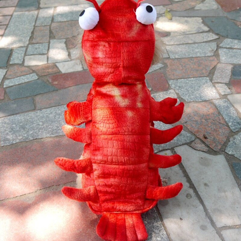 Zimné oblečenie pre psov, halloweensky kostým homára, mačka, cosplay, vianočný oblek, maškarný kostým pre psov, oblečenie pre domáce zvieratá, vtipné oblečenie, francúzsky buldoček