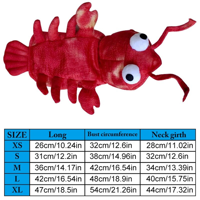 Zimné oblečenie pre psov, halloweensky kostým homára, mačka, cosplay, vianočný oblek, maškarný kostým pre psov, oblečenie pre domáce zvieratá, vtipné oblečenie, francúzsky buldoček