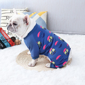 Μαλακό Fleece Ολόσωμη φόρμα για σκύλους Χειμερινά ρούχα για σκύλους Πιτζάμες για μικρό παλτό για κουτάβια ρούχα για κατοικίδια Ρούχα με κουκούλα σκύλου Yorkie shih tzu