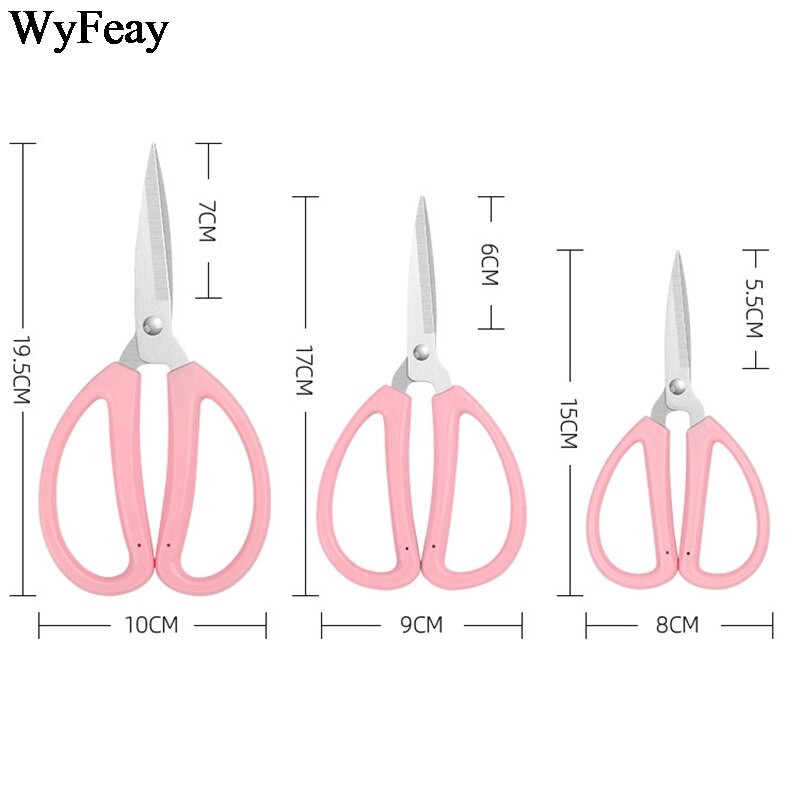 Pink & Blue Професионални шевни ножици Резачка за дрехи Шивашки ножици за бродерия Домакински канцеларски материали Инструменти за занаяти