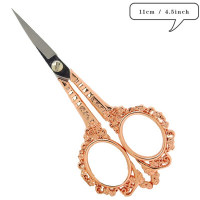 Vintage nožnice Antique Retro nožnice Vyšívanie Látkové vyšívanie Krížikový steh Vyšívanie Šitie nožnice Krajčírske nožnice DIY