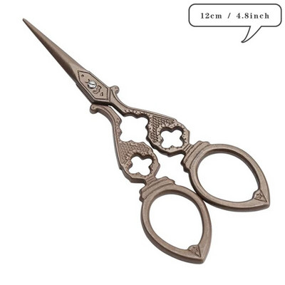Vintage nožnice Antique Retro nožnice Vyšívanie Látkové vyšívanie Krížikový steh Vyšívanie Šitie nožnice Krajčírske nožnice DIY