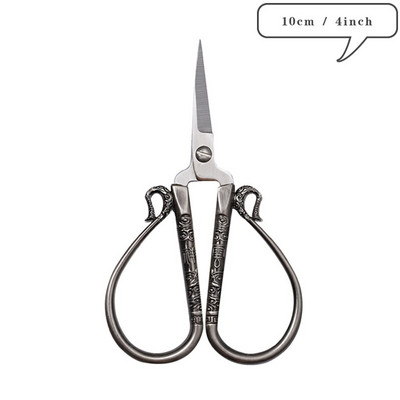 Vintage nožnice Antique Retro nožnice Vyšívanie Látkové vyšívanie Krížikový steh Vyšívanie Šitie nožnice Krajčírske nožnice DIY