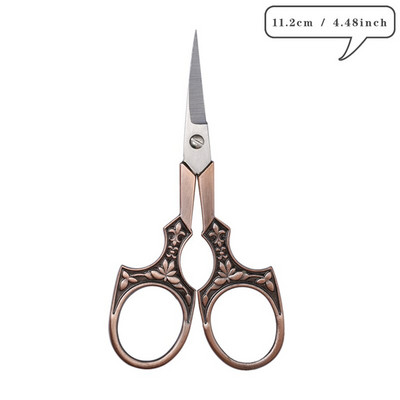 Vintage nožnice Antique Retro nožnice Vyšívanie Látkové vyšívanie Krížikový steh Vyšívanie Šitie nožnice Krajčírske nožnice DIY