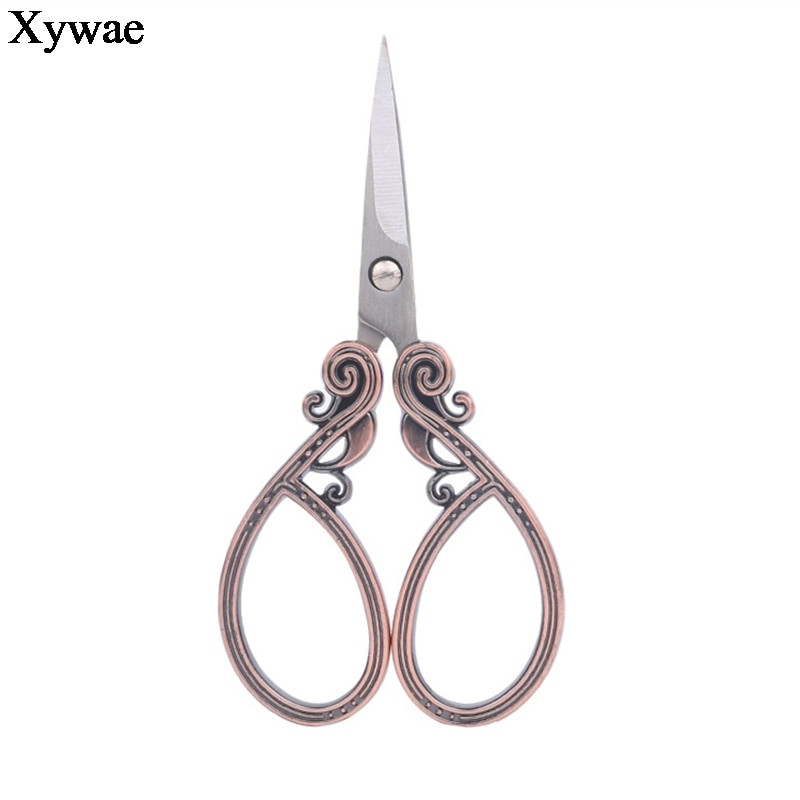 Vintage nožnice Antique Retro nožnice Vyšívanie Látkové vyšívanie Krížikový steh Vyšívanie Šitie nožnice Krajčírske nožnice DIY