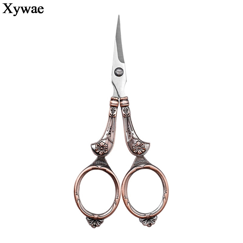 Vintage nožnice Antique Retro nožnice Vyšívanie Látkové vyšívanie Krížikový steh Vyšívanie Šitie nožnice Krajčírske nožnice DIY