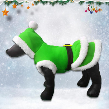 1 τεμ/1 σετ Όμορφη λεπτή υφή που δεν ξεθωριάζει Αστεία ρούχα για σκύλους κατοικίδια Cosplay Χριστουγεννιάτικα ρούχα για κατοικίδια