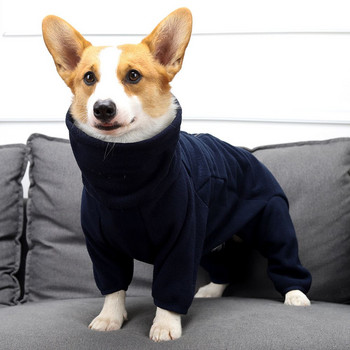 Μικρά μεγάλα ρούχα για σκύλους, φθινοπωρινά και χειμερινά, τετράποδα, χοντρά ρούχα για σκύλους, all-inclusive, Corgi Golden Retriever Shiba Inu Dog Coats