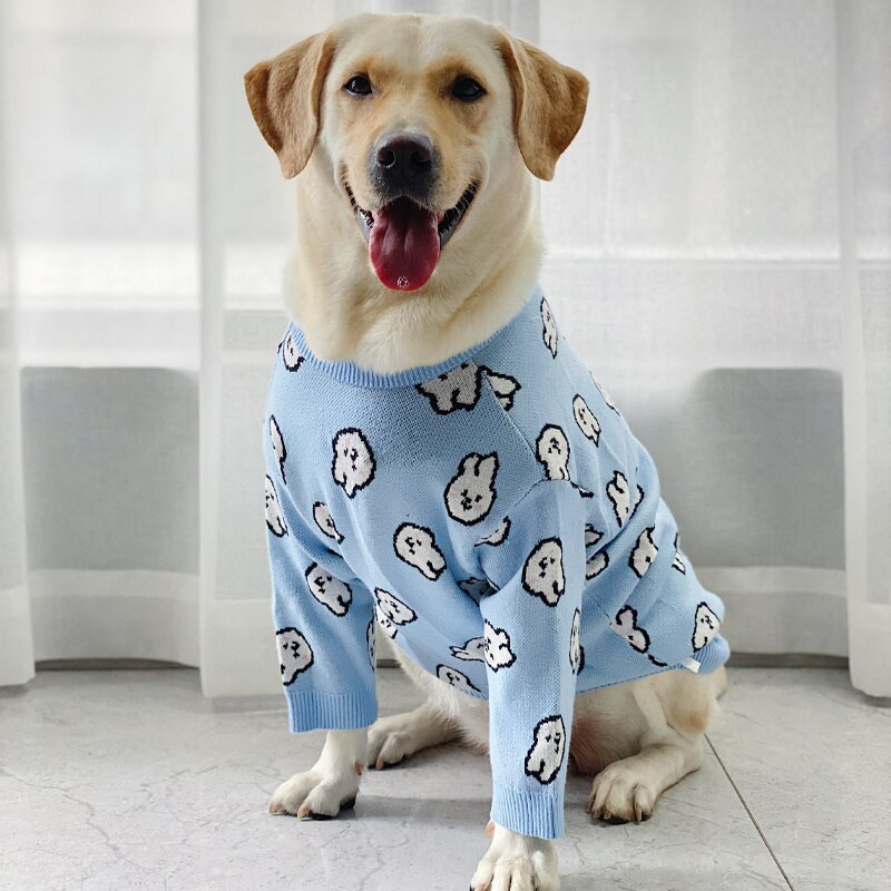 Oblečenie pre veľkých psov, jeseň a zima, teplý sveter pre psov, labrador, zlatý retriever, malinois, oblečenie pre psov, doplnky pre psov