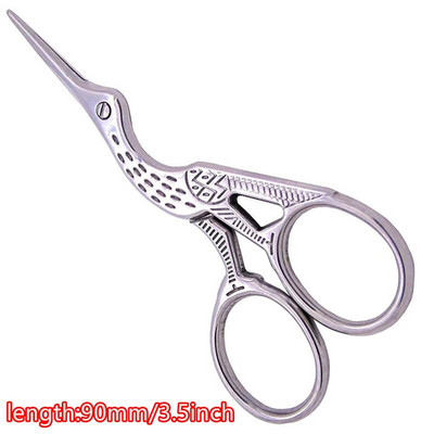 1 ks zliatinových vintage kvetinových vzorovaných nožníc, krajčírskych nožníc s kvetmi slivky, starožitných šijacích nožníc na vyšívanie