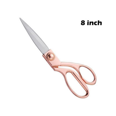 Profesionálne krajčírske/šijacie nožnice Nožnice z nehrdzavejúcej ocele Nožnice na látky/rezanie Zlaté ostré nožnice Nožnice na vyšívanie