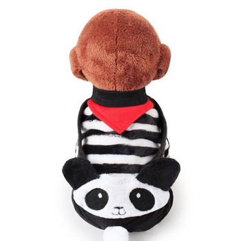 Στολές Panda Dog Cat, Pet Halloween Christmas Cosplay Dress Hoodie Funny Outfits Ρούχα για Puppy Dogs Kitten