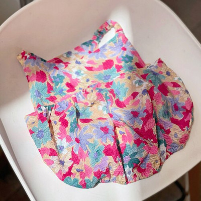 MPK New Series Dog Fusta Primavara Si Vara Sling Rochie Subtire Pretty Floral Dress