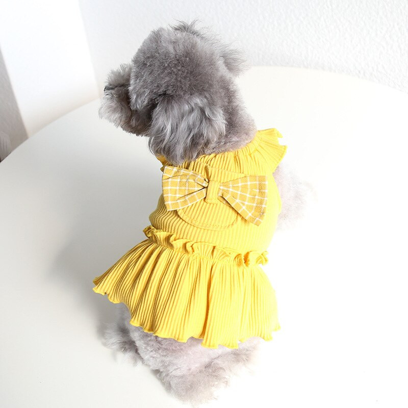 Sweet Dog Pet Dress Cat Dress Dress For Dogs Кучешки Дрехи За Малки Кучета Дизайнерски Кучешки Дрехи Дрехи За Чихуахуа Кучешки Дрехи