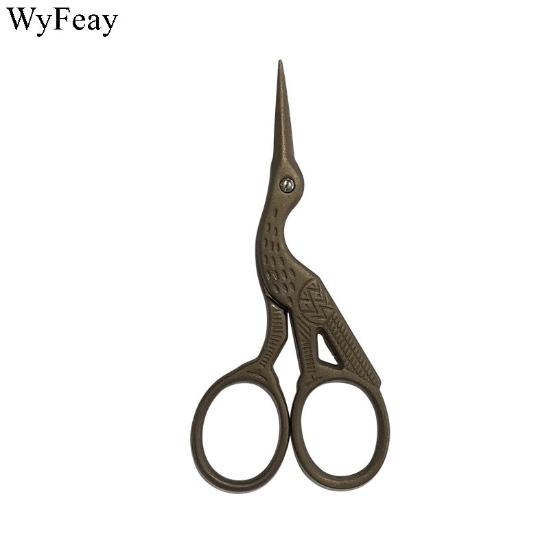 3,5-tolline 4,5-tolline kraana ristpistes Retro klassikaline vanaaegne antiikne peen tikandid Õmblusrätsep Käärid Käsitöö DIY Kodukangas