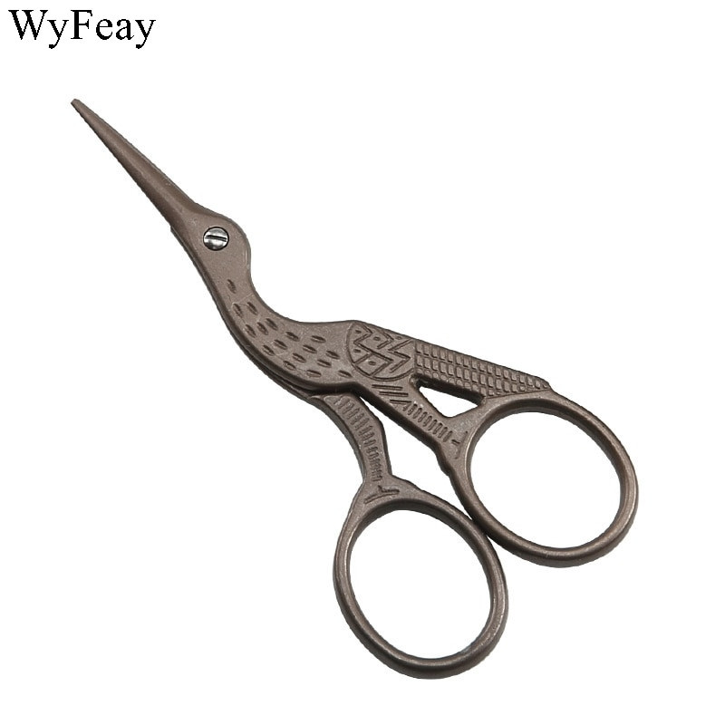 3,5-tolline 4,5-tolline kraana ristpistes Retro klassikaline vanaaegne antiikne peen tikandid Õmblusrätsep Käärid Käsitöö DIY Kodukangas