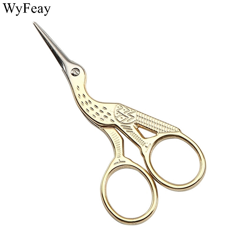 3,5-tolline 4,5-tolline kraana ristpistes Retro klassikaline vanaaegne antiikne peen tikandid Õmblusrätsep Käärid Käsitöö DIY Kodukangas