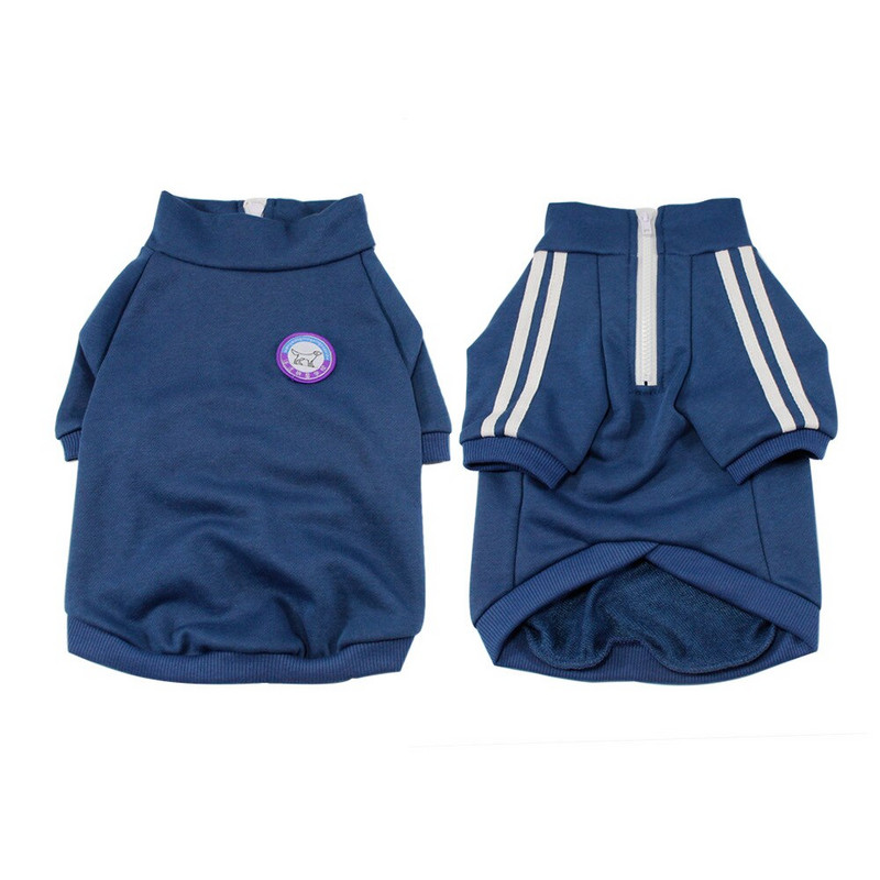 Preppy Pet Hoodie Teddy Bikarbonátové oblečenie Schroner Ricokee Športové retro oblečenie pre psov Náhradné vlasy