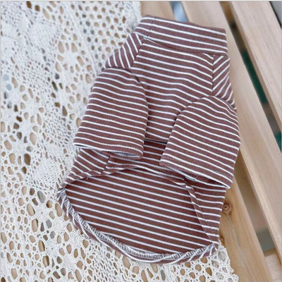 Kuum müük Armas sügis ja talv pluss sametise ja paksu karu mustriga koera vest koos põhjasärgi komplektiga lemmikloomariided