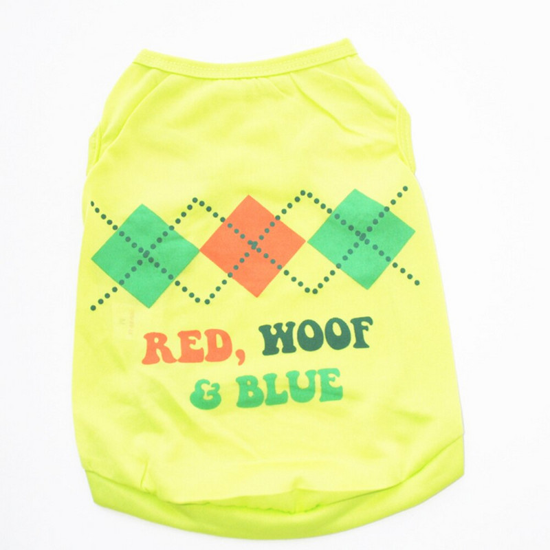 4 броя лятна кучешка риза кученце ежедневни дрехи лятна кученце жилетка домашно куче готина риза къс ръкав кучешка риза лятна кучешка риза h