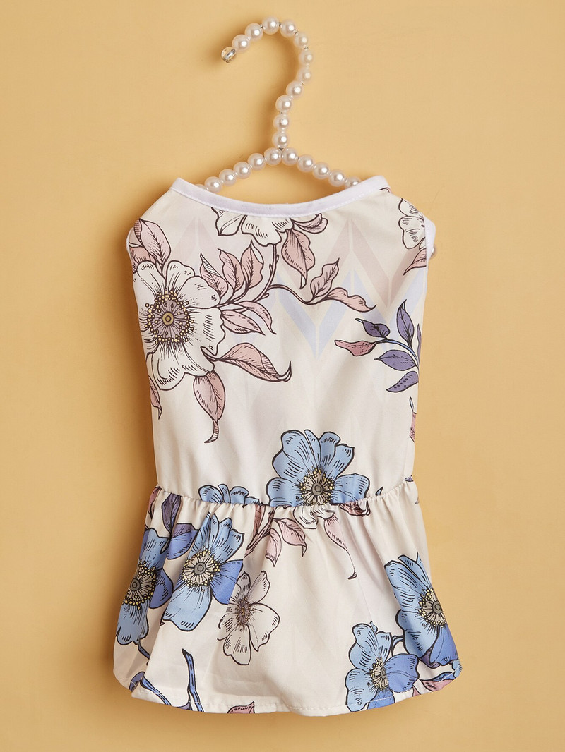 Šaty pre psov - suknička na princeznovské šaty pre dievčatá, malé psy, krásne letné šaty pre šteniatka, roztomilé šaty pre psov, oblečenie pre domáce zvieratá, narodeninovú oslavu