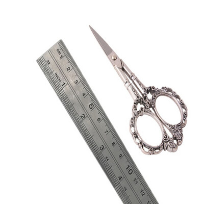 ZAKKA Țesătură fină antică DIY foarfecă cusătură artizanală retro gospodărie croitorie croială cusut vintage