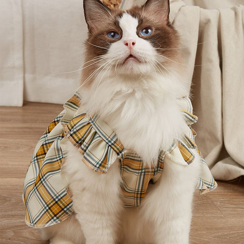 Roztomilý kreslený princezná so psom Šaty pre šteňatá Tutu sukňa Vesta Oblečenie na narodeniny