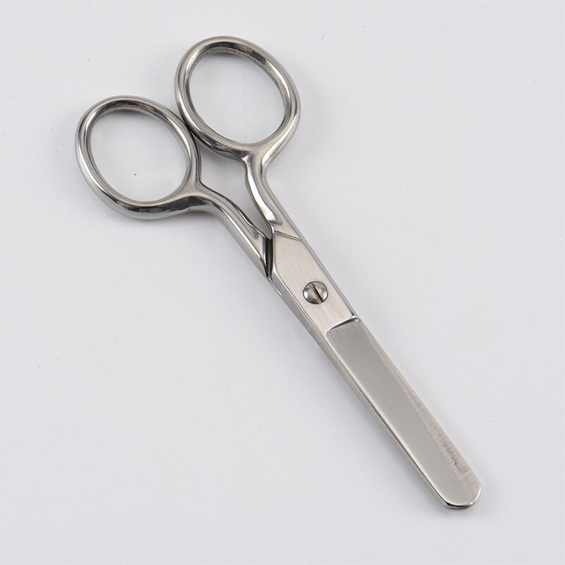 Kerek fej biztonsági rozsdamentes acél hímzés keresztszemes szabó olló Irodaszerek Varrás kiegészítők Szálak Ollós szövet