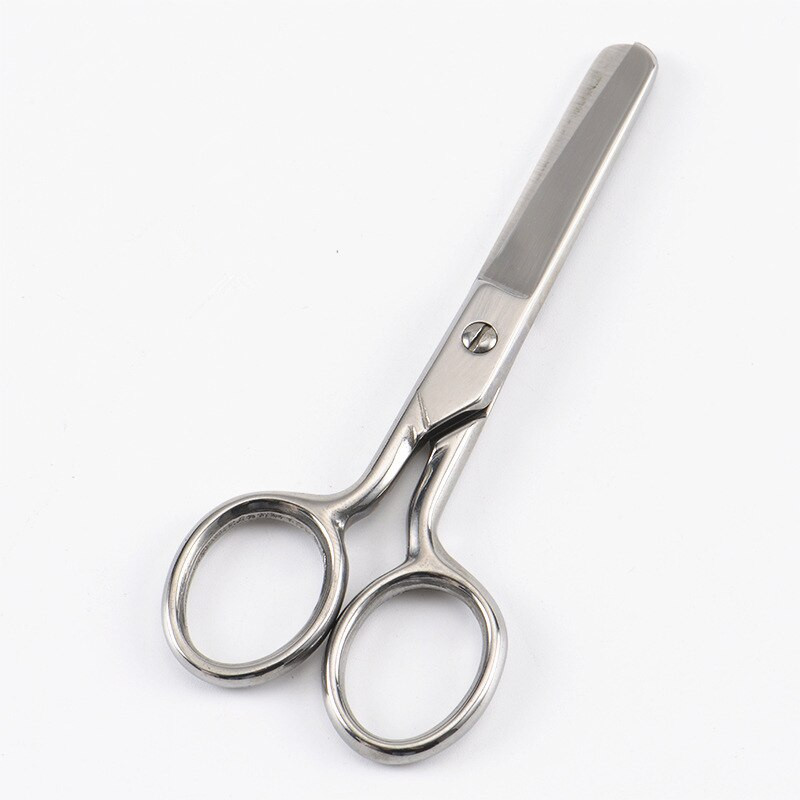 Kerek fej biztonsági rozsdamentes acél hímzés keresztszemes szabó olló Irodaszerek Varrás kiegészítők Szálak Ollós szövet