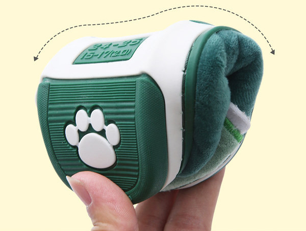 Nou model de papuci de casă pentru copii cu broderie