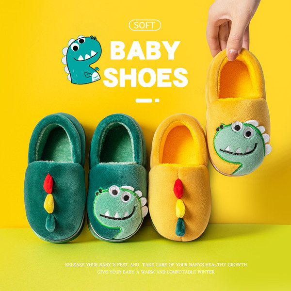 Nou model de papuci de casă pentru copii cu broderie