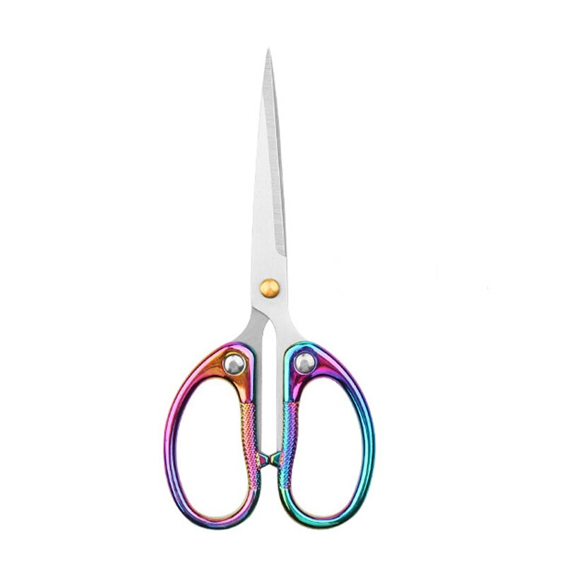 Foarfece de cusut din oțel inoxidabil din oțel inoxidabil de culoare, foarfece de cusut pentru croitorie, pentru țesături, instrument de tăiat