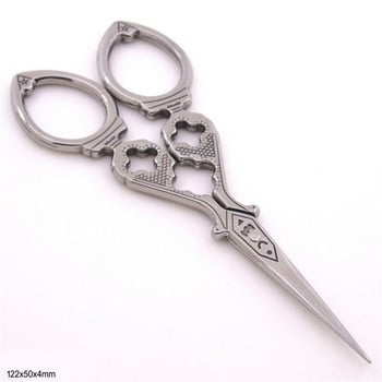 Vintage Gift Scissors 1 τμχ 122*50mm Steel Tailor Scissors Antique Craft Ebroidery Trimming Scissors Αξεσουάρ ραπτικής Εργαλεία,Β