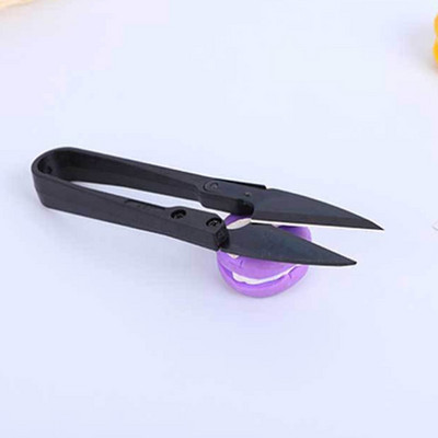 1 τεμ. U Shape Clippers Trimming Sewing Scissors Nippers Sewing Ebroidery craft Scissors Tailor tijeras de costura mini scissors