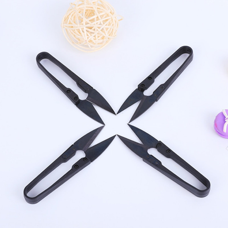 1 τεμ. U Shape Clippers Trimming Sewing Scissors Nippers Sewing Ebroidery craft Scissors Tailor tijeras de costura mini scissors