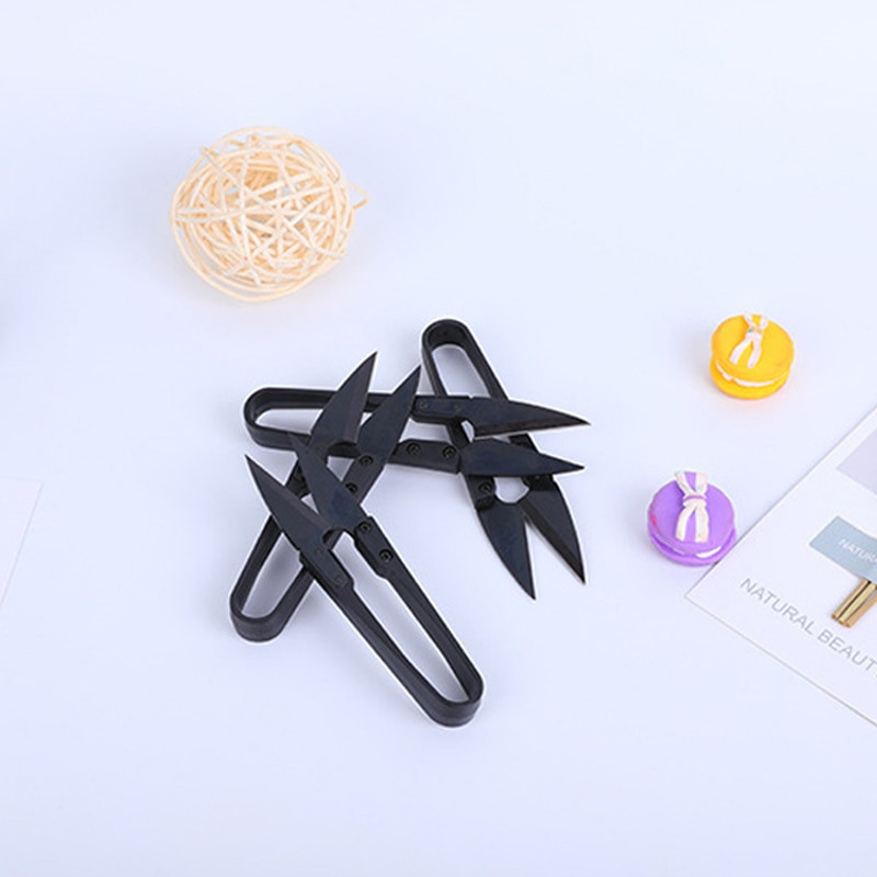 1 τεμ. U Shape Clippers Trimming Sewing Scissors Nippers Sewing Ebroidery craft Scissors Tailor tijeras de costura mini scissors